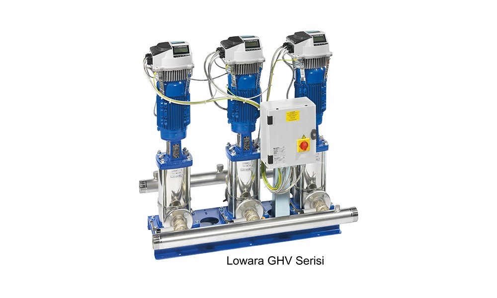 Lowara GHV Serisi Hidrofor Sistemleri ile konforlu su temini