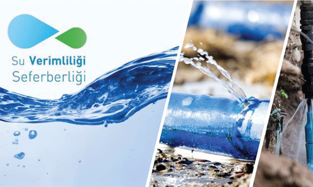 ‘Su Verimliliği Seferberliği’ başladı:  Sanayici için sektörel su verimliliği rehberi yolda