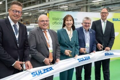 Sulzer, proses endüstrisinin dayanıklılığını artırmak için Avrupa'da yeni bir servis merkezi açıyor