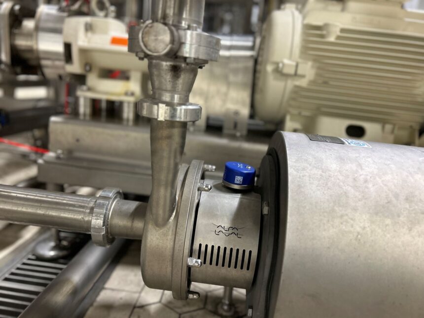 Alfa Laval Clariot durum izleme sensörü LKH pompa üzerinde